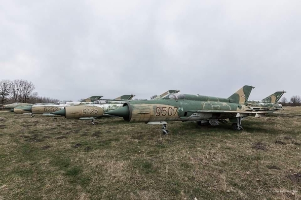 Old MiG graveyard
