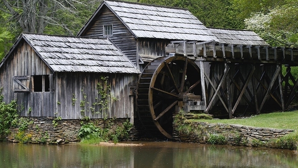 Old Mill by Steeve Grass 