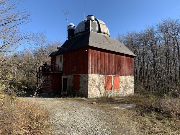 Old observatory Laurel Ridge State Park PA 