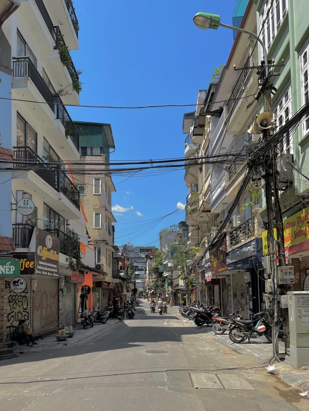 Old Quarter in Hanoi Vietnam