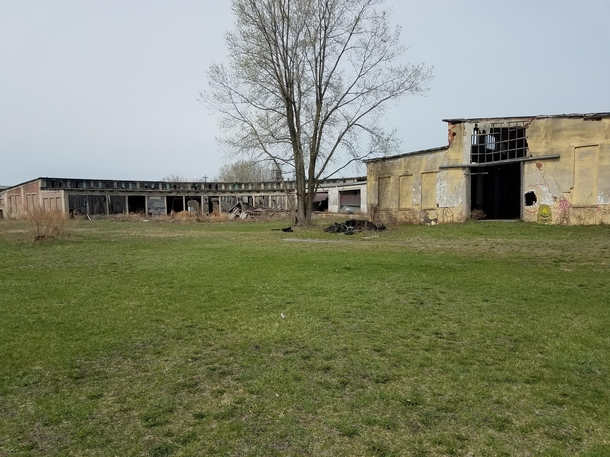 Old roundhouse in ManchesterNY