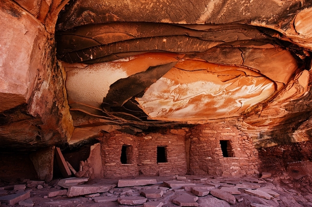 Old settlements of the Anasazi people Utah United States  Photo by Andrey Vedernikov
