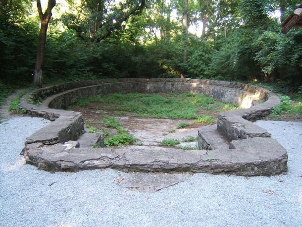 Old Stone Swimming Pool in Lindner Park Norwood OH 