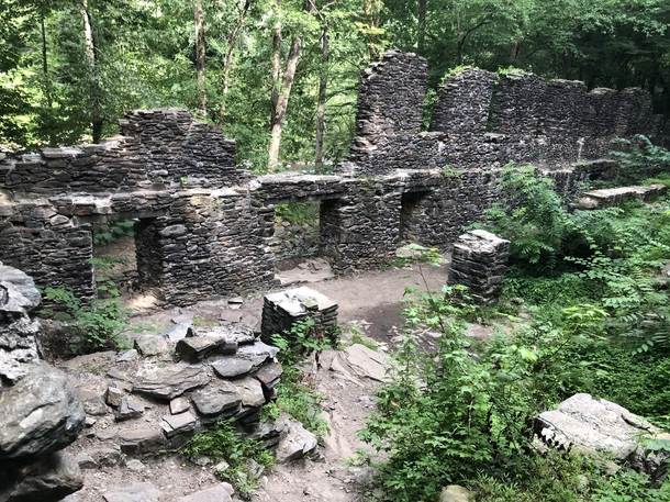 Old textile mill ruins around where I live