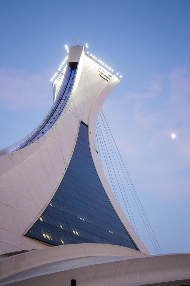 Olympic Stadium Tower Montreal Canada 