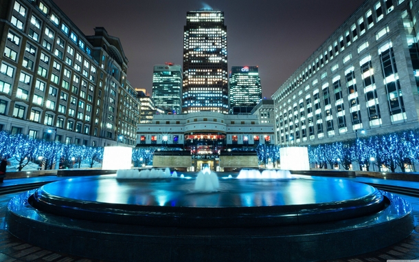 One Canada Square in Canary Wharf London 