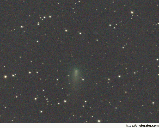 One hour time lapse of Comet -YATLAS  frames of min each Taken on  