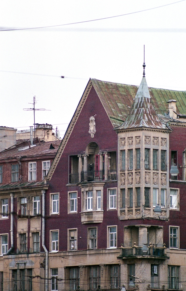 One of my favourite art nouveau buildings Polezhaev Revenue House in Saint-Petersburg Designed by Ivan Yakovlev 