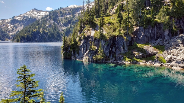 One of the Alpine Lakes in the Central Cascades WA 