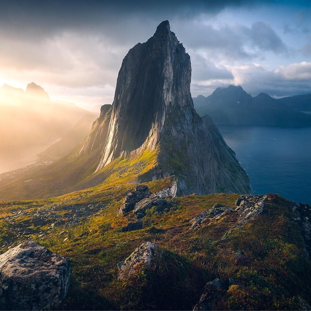 One of the best sunrises I witnessed in the island of Senja Norway  marcograssiphotography