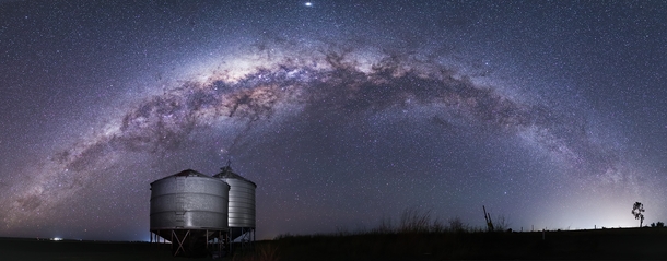 One of the clearest nights I have ever seen while shooting this panorama recently SE QLD Australia 