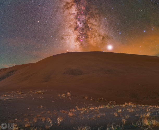One of the coolest places I ever photographed the Milky Way in  Great Sand Dunes National Park CO 