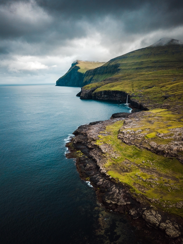 One of the many beautiful coastlines of the Faroe Islands  IG dom_reardon_photo