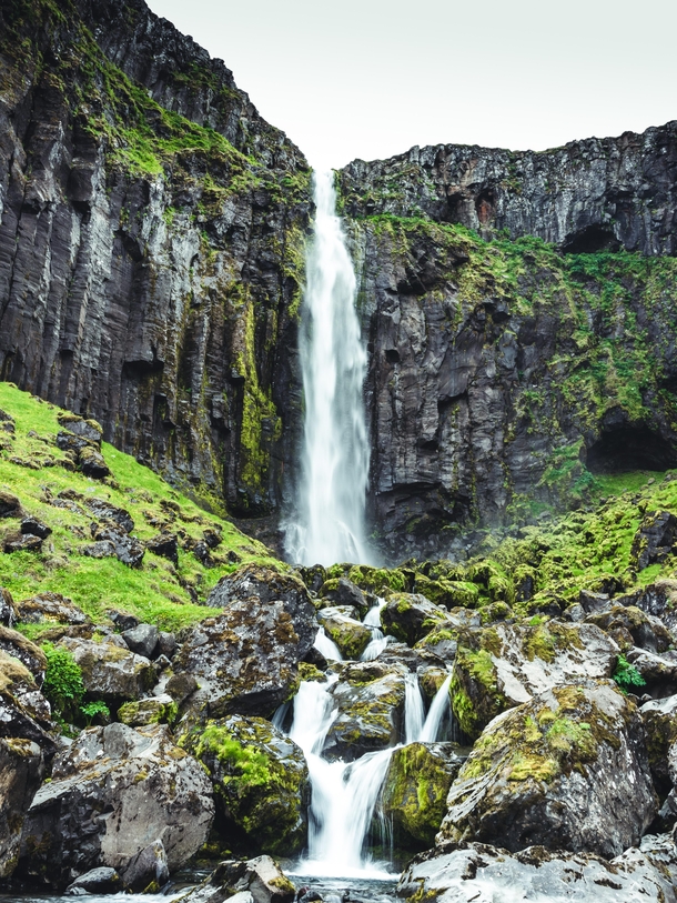 One of the many many incredible waterfalls in Iceland Grundarfoss  IG ned_lowphoto