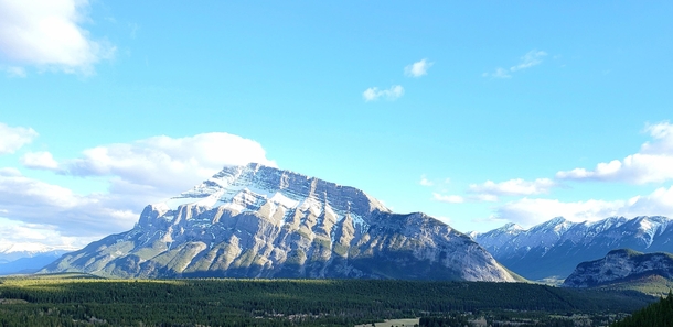 One of the most iconic mountains in Banff Alberta 