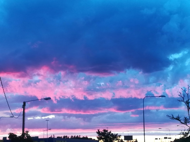 One of the most magnificient skies ive seen in Finland