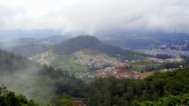 Ooty- nestled in the hills of South Indias tea plantation region 