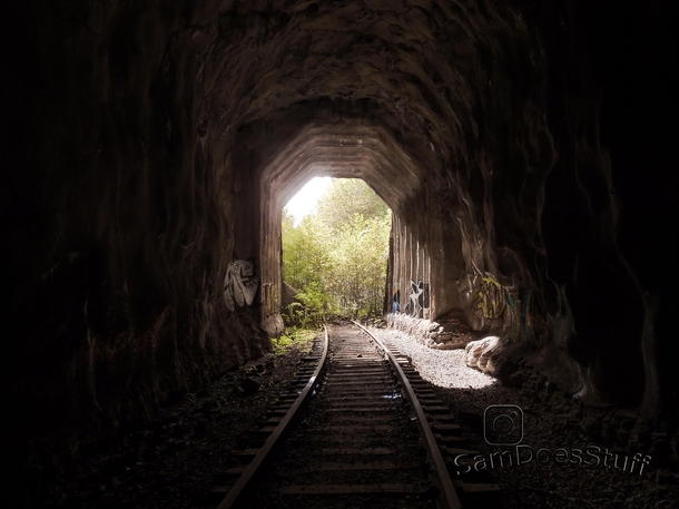 Oregon Abandoned Train Tunnel 