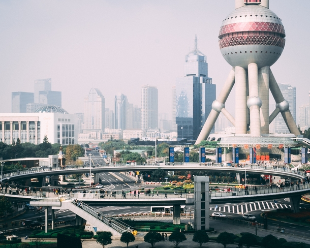 Oriental Pearl Tower during daylight Shanghai China