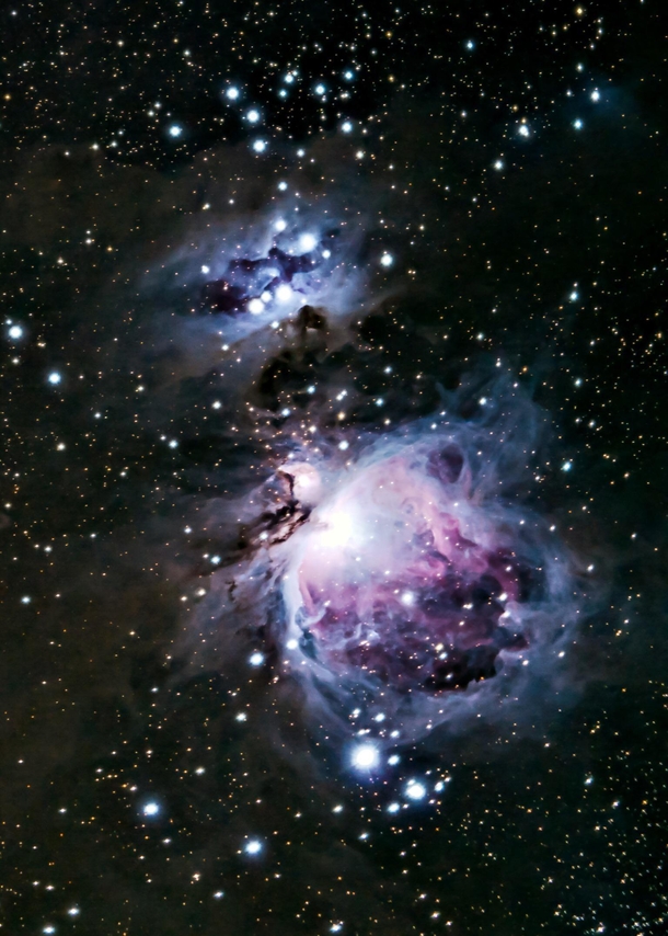 Orion And Running Man Nebulae OC