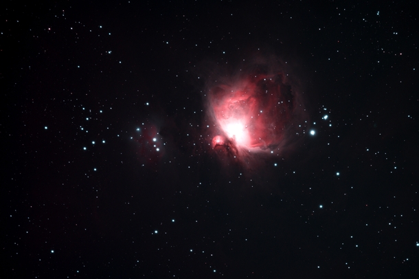 Orion Nebula - Kennesaw GA -- AZIMCPro camera EQRPro mount  hours total exposure