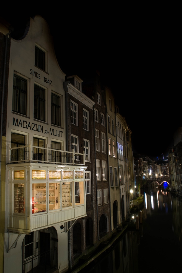 Oudegracht in Utrecht The Netherlands  X-post from rNetherlands