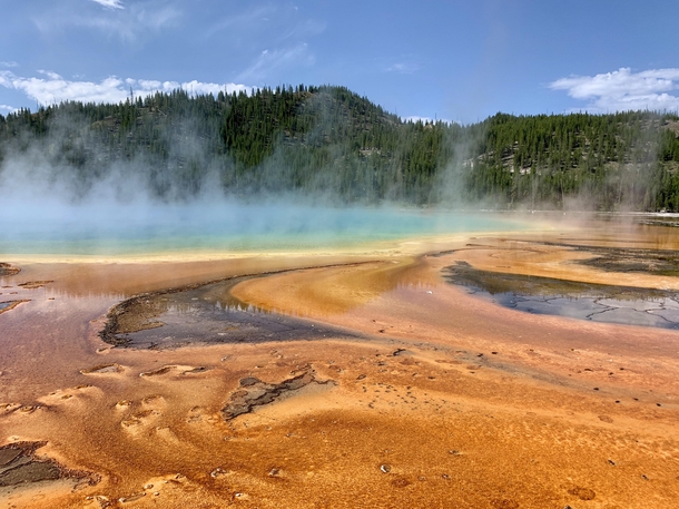 Our living Earth Grand Prismatic Yellowstone National Park x 