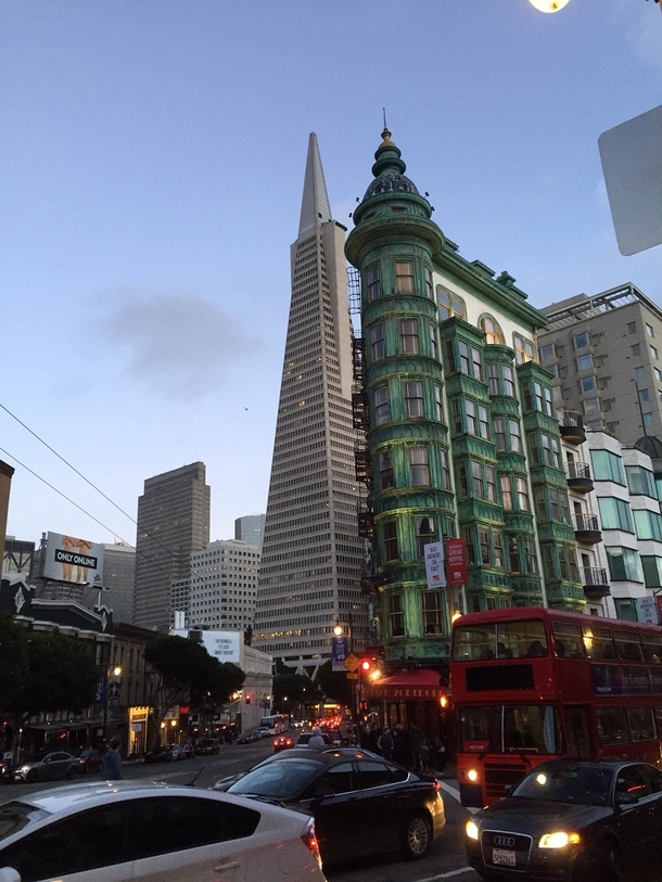 Out for a walk in San Francisco 