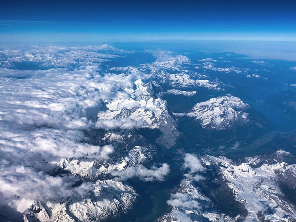 Over the Italian Alps 