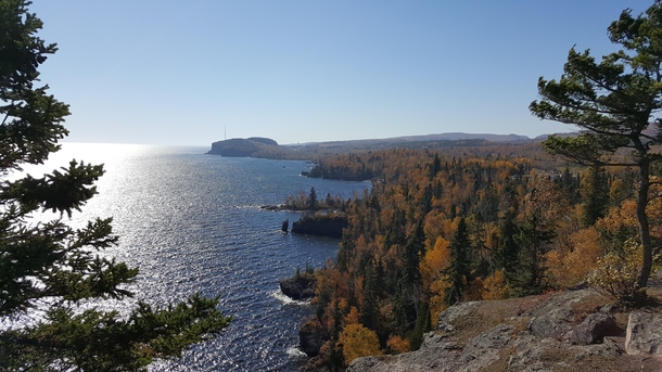 Overlooking Lake Superior 