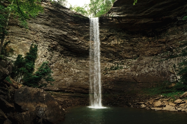 Ozone Falls in Rockwood Tennessee 