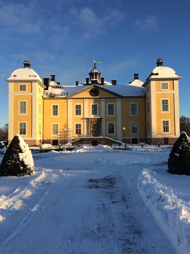 Palace of the royal family in Sweden