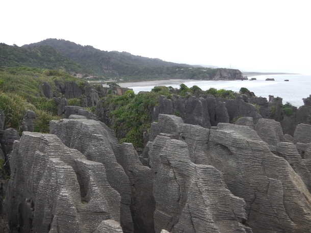 Pancake Rocks - Punakaiki New Zealand 