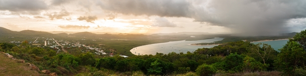 Panorama of Cooktown QLD Australia 