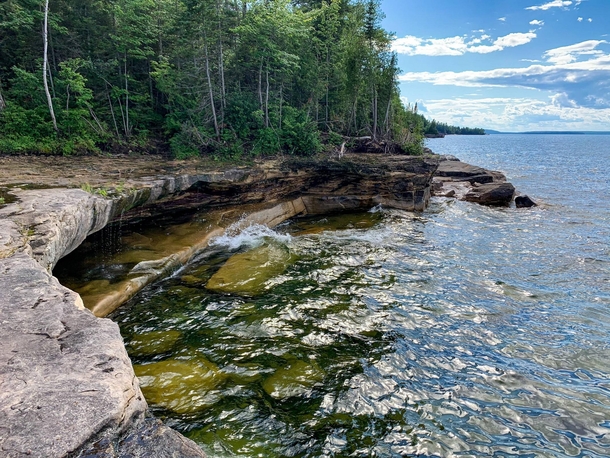Paradise Point - Lake Superior - Michigan X 