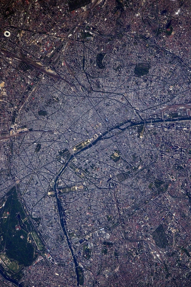 Paris from space