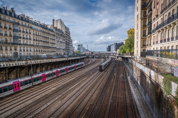 Paris Train Corridor