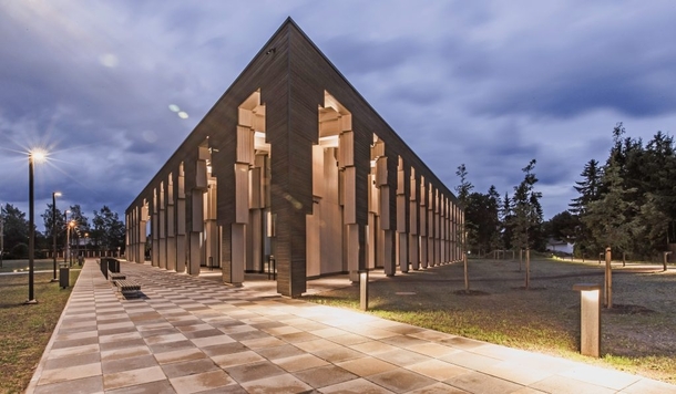 Parish center in Estonia