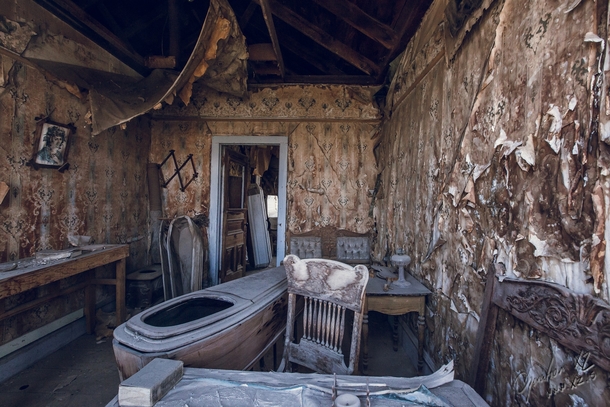 Part of a funeral home Bodie California x  - gallery in comments