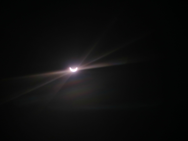 Partial solar eclipse seen from Thalwil Switzerland March   
