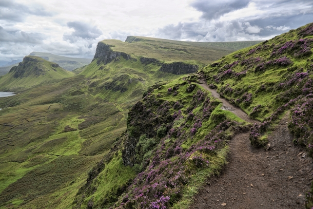 Path to Quirang - Isle of Skye Scotland 