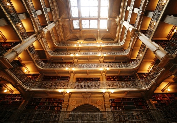 Peabody Library Baltimore MD 