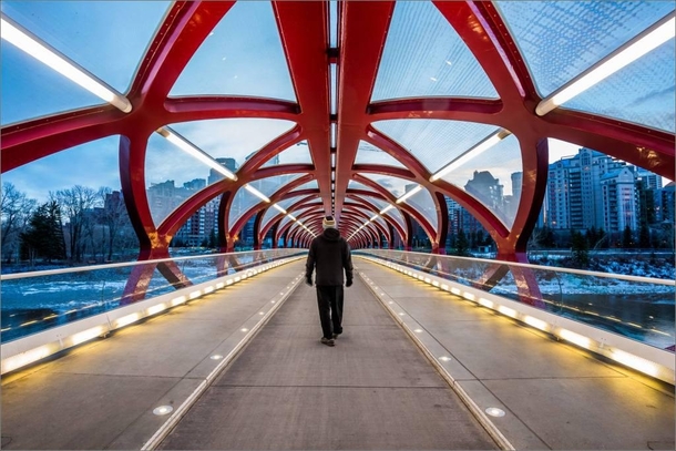 Peace Bridge Calgary Canada