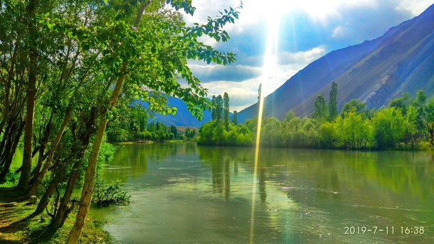 Phandar Lake Ghizer Valley of Pakistan 