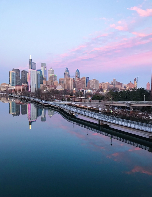 Philadelphia sunset