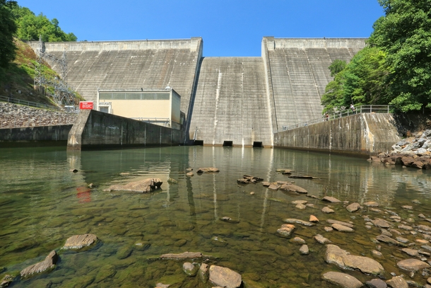 Philpott Dam Smith River Franklin and Henry Counties Virginia  by Alan Cressler  x-post rHI_Res