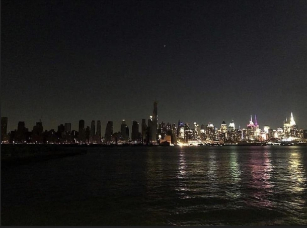 Photo of the NYC blackout from my friend