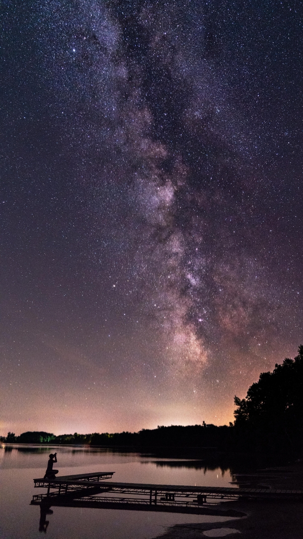 Photographing the Milky Way Sauble Beach Ontario   X   OC