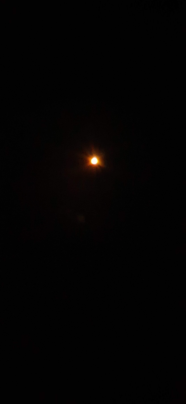 Pic of mars I took  nights ago very amateur trying to do better More info in comments