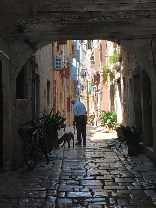 Picture I took from an alley in Rovinj Croatia